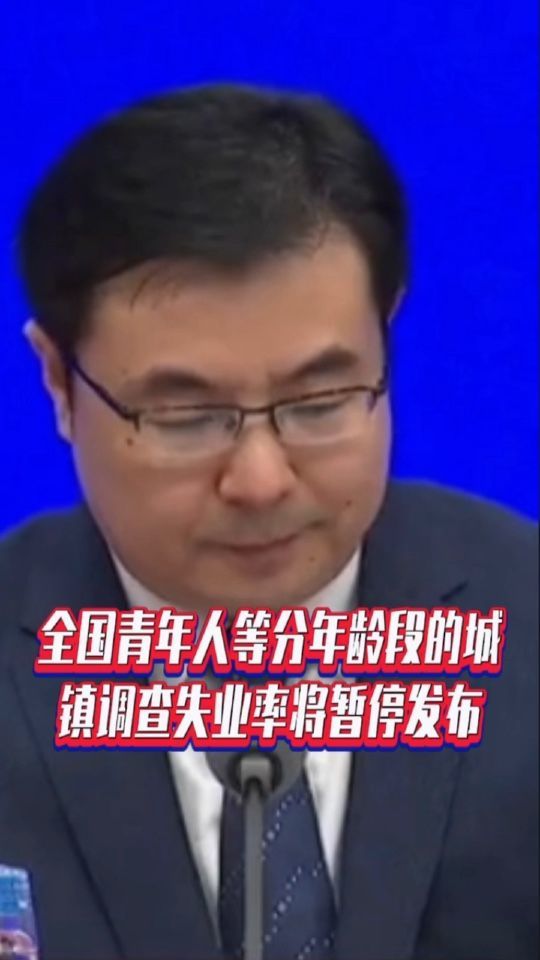 全国青年人等分年龄段的城镇调查失业率将暂停发布#国是论坛 #青年失业率