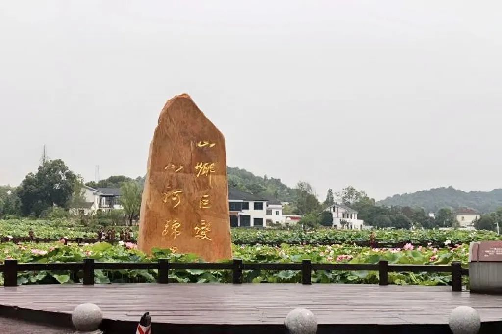 清溪村地标建筑。