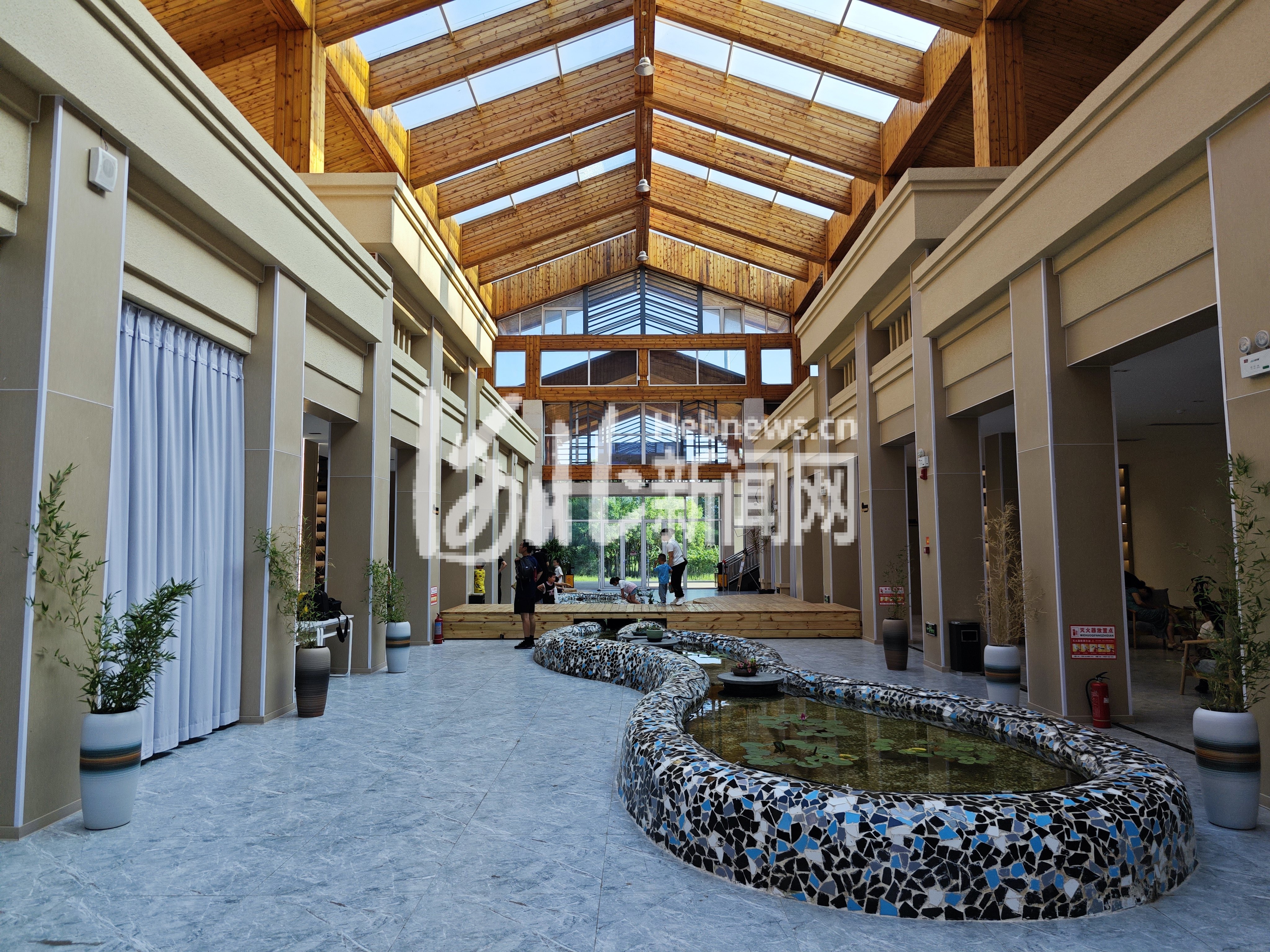 龙泉书院内部。（边义婷/摄）