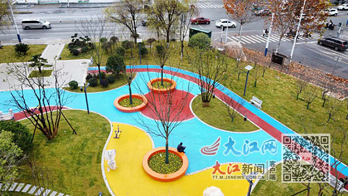 景德镇市陶艺街“口袋公园”