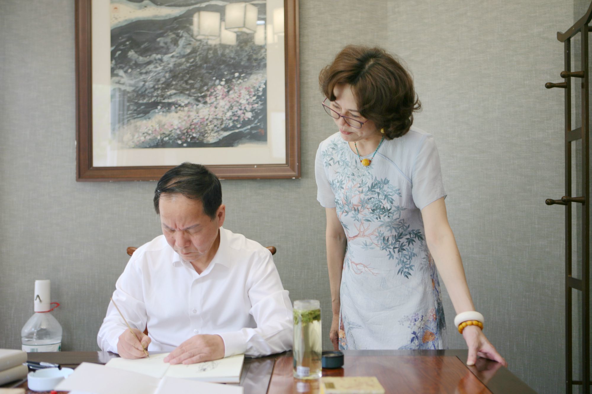 穿越时光遇见古琴！“鸾翱凤翥”马维衡梁鸾式古琴书画艺术展启幕