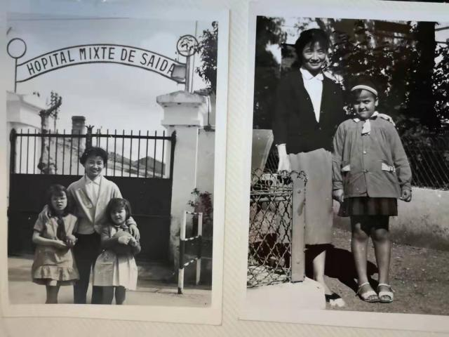 中南大学湘雅医院妇产科医生张友明在阿尔及利亚援非历史图片。