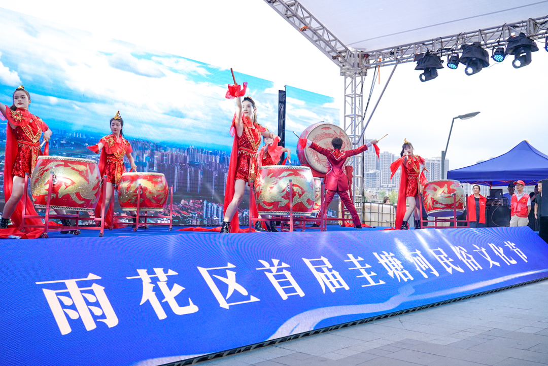 雨花区首届圭塘河民俗文化节现场
