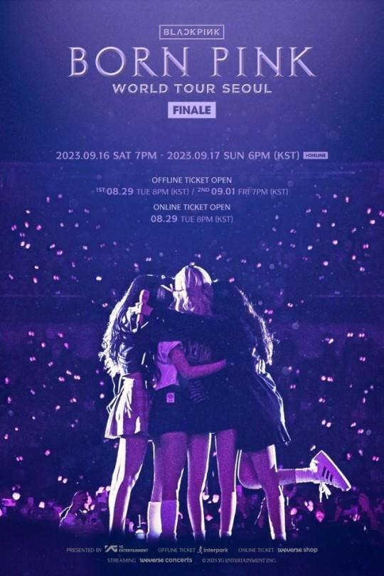 BLACKPINK世界巡演9月17日将落幕 在首尔举办最终场,第1张