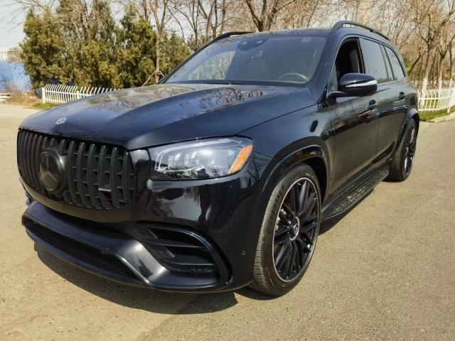 23款美版奔驰amggls63黑武士西安185