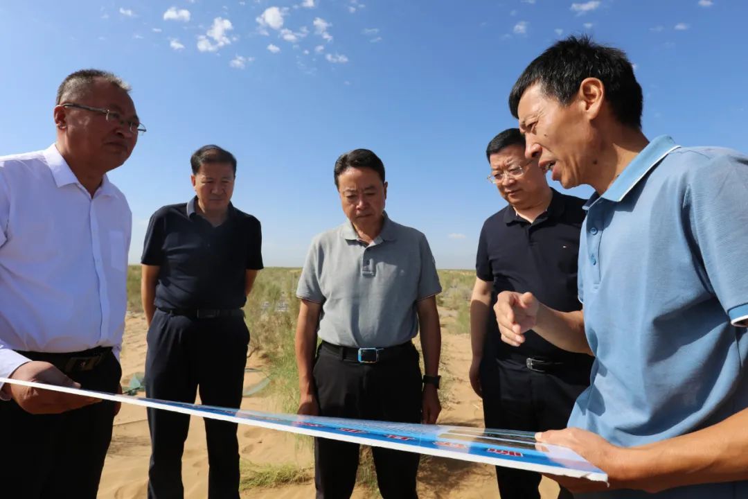 咋打好沙漠边缘阻击战 张掖书记圈关键词：