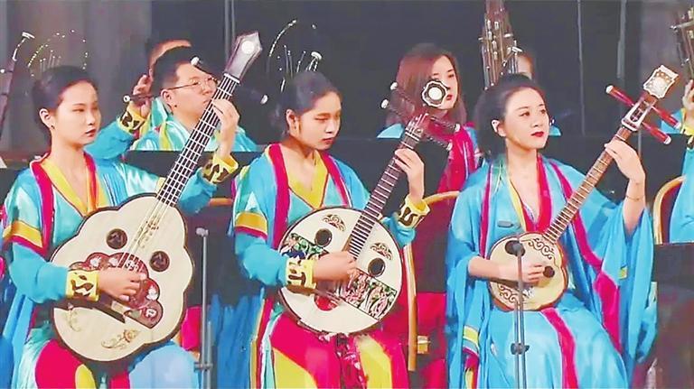 《敦煌乐器·乐从画中来》剧照