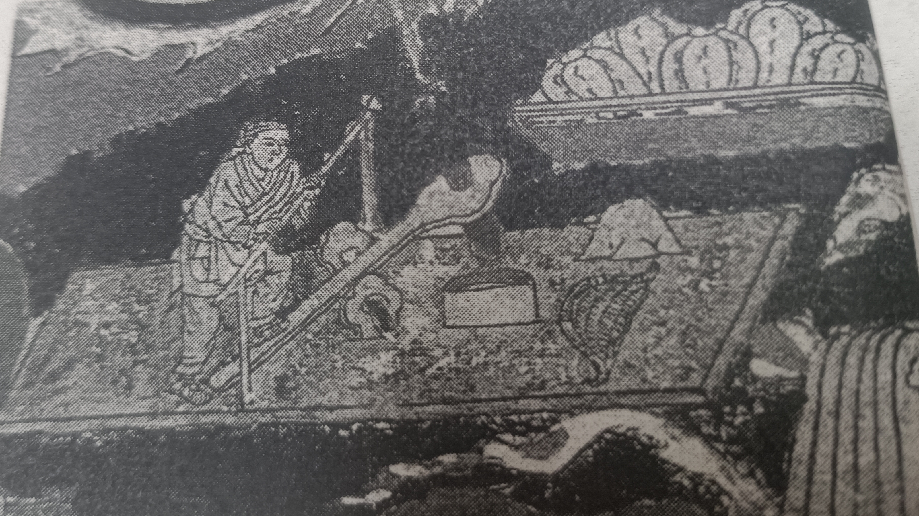 ▲榆林窟第3窟的踏椎图