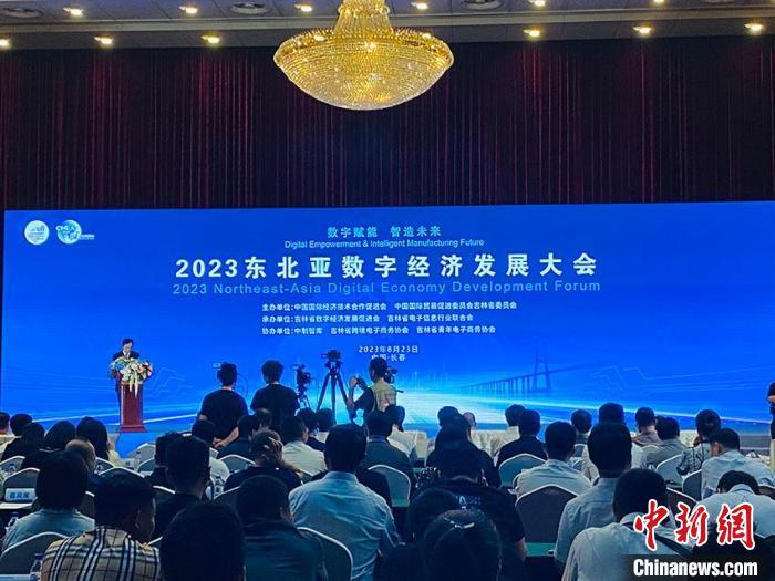 2023东北亚数字经济发展大会在吉林长春举行。李丹 摄