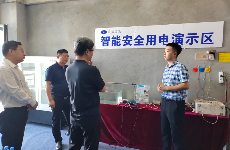 黑龙江省鸡西市鸡东县领导一行莅临昌鎏源源新能源科技有限公司考察交流