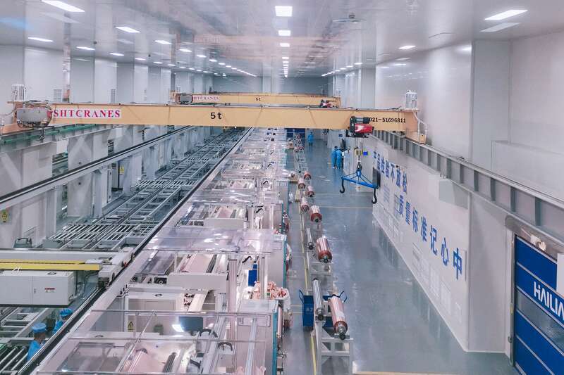 海亮公司生产车间 中青报&middot;中青网记者 王豪/摄