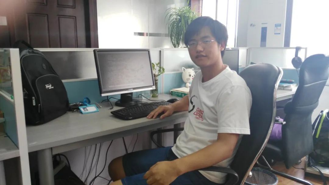2015年朱清林在北京一家互联网公司上班