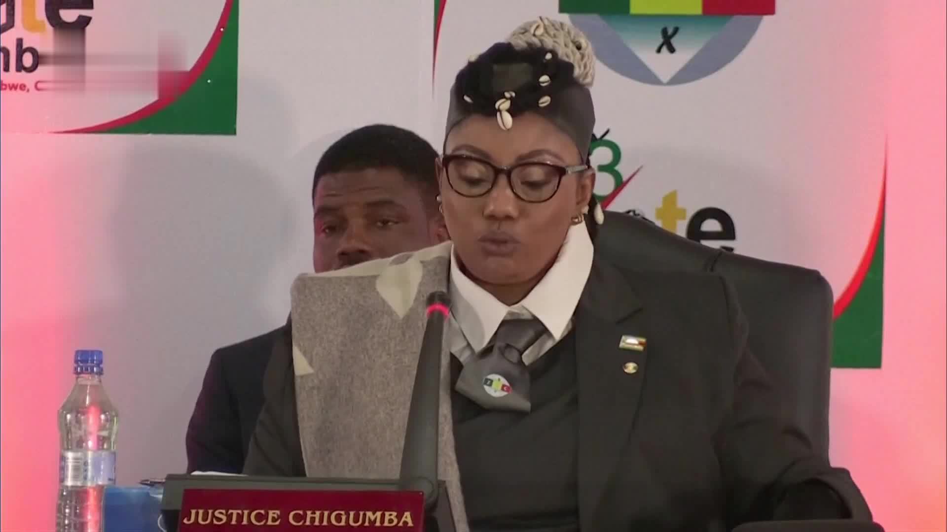 津巴布韦现任总统得票率过半 成功连任