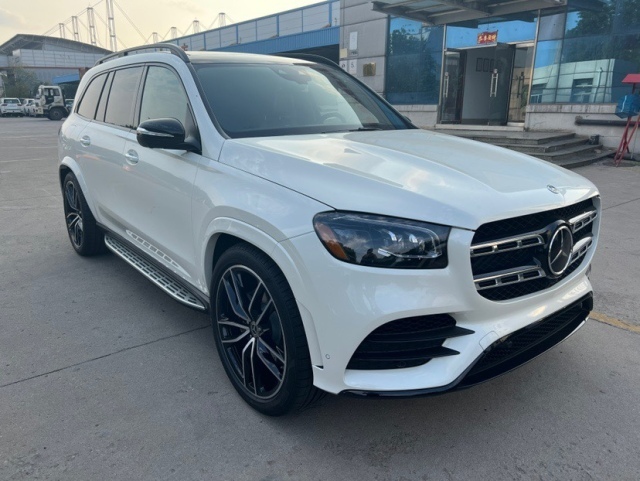 22款美版奔驰gls580白色限量140万