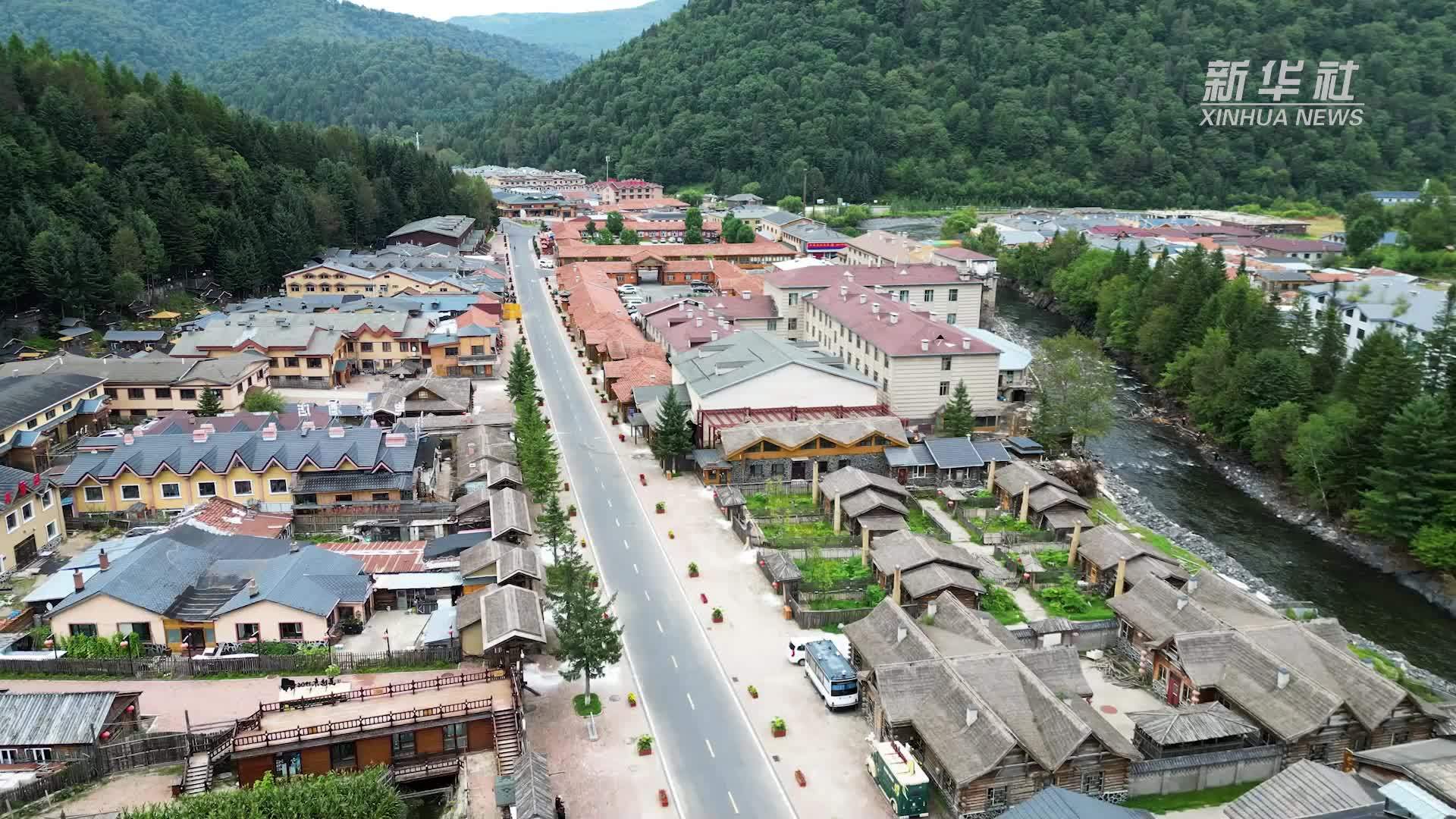 黑龙江雪乡景区：灾后加速恢复重建