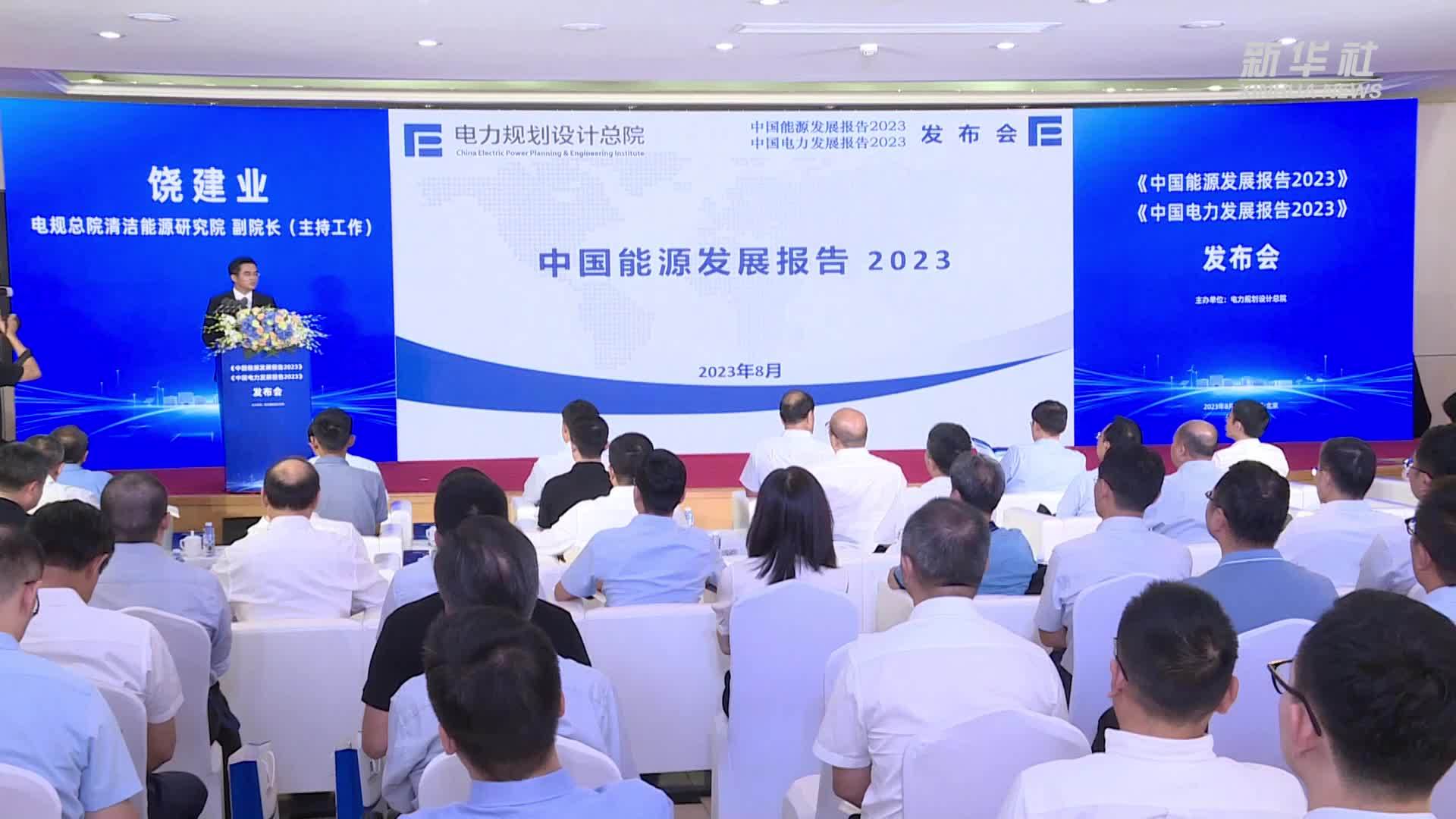 《中国能源发展报告2023》《中国电力发展报告2023》在京发布