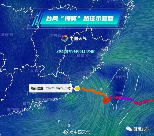 台风“海葵”登陆！赣州有大暴雨 多趟列车停运