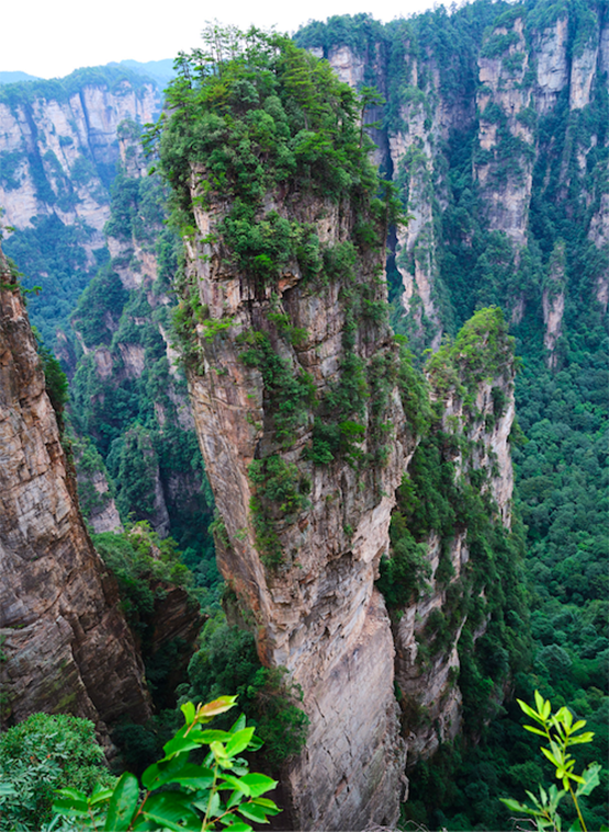 电影《阿凡达》悬浮山的原型——乾坤柱