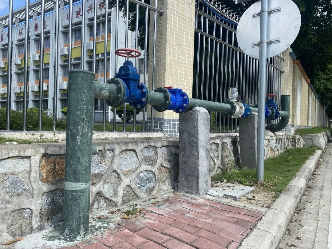 ▲供水管网已改造升级。