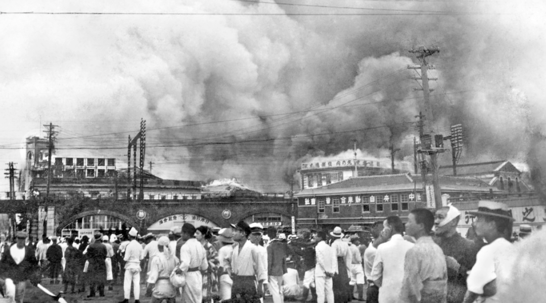 日本关东大地震一百年 追悼被杀中朝侨民