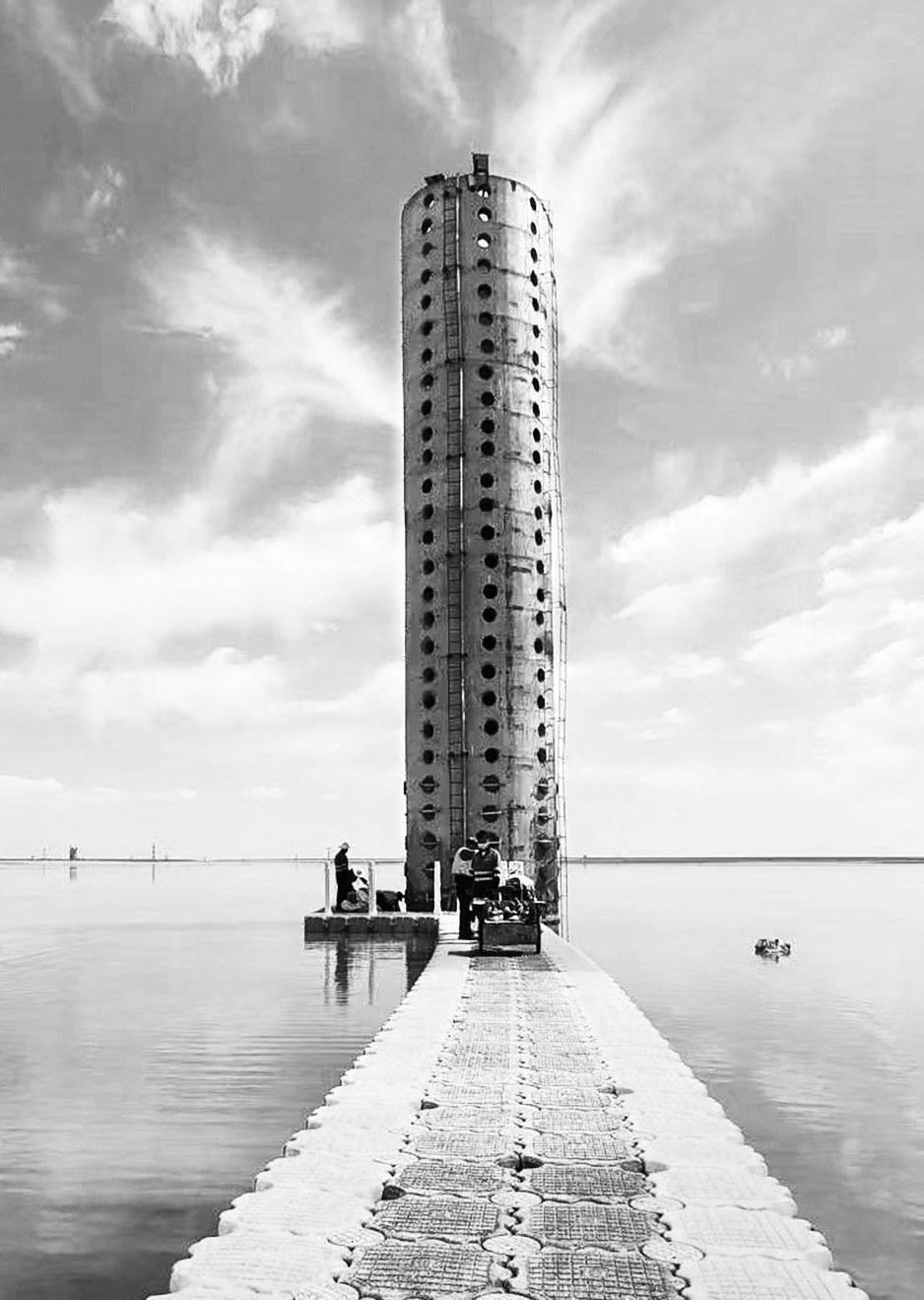 金川集团选矿厂尾矿库排水井