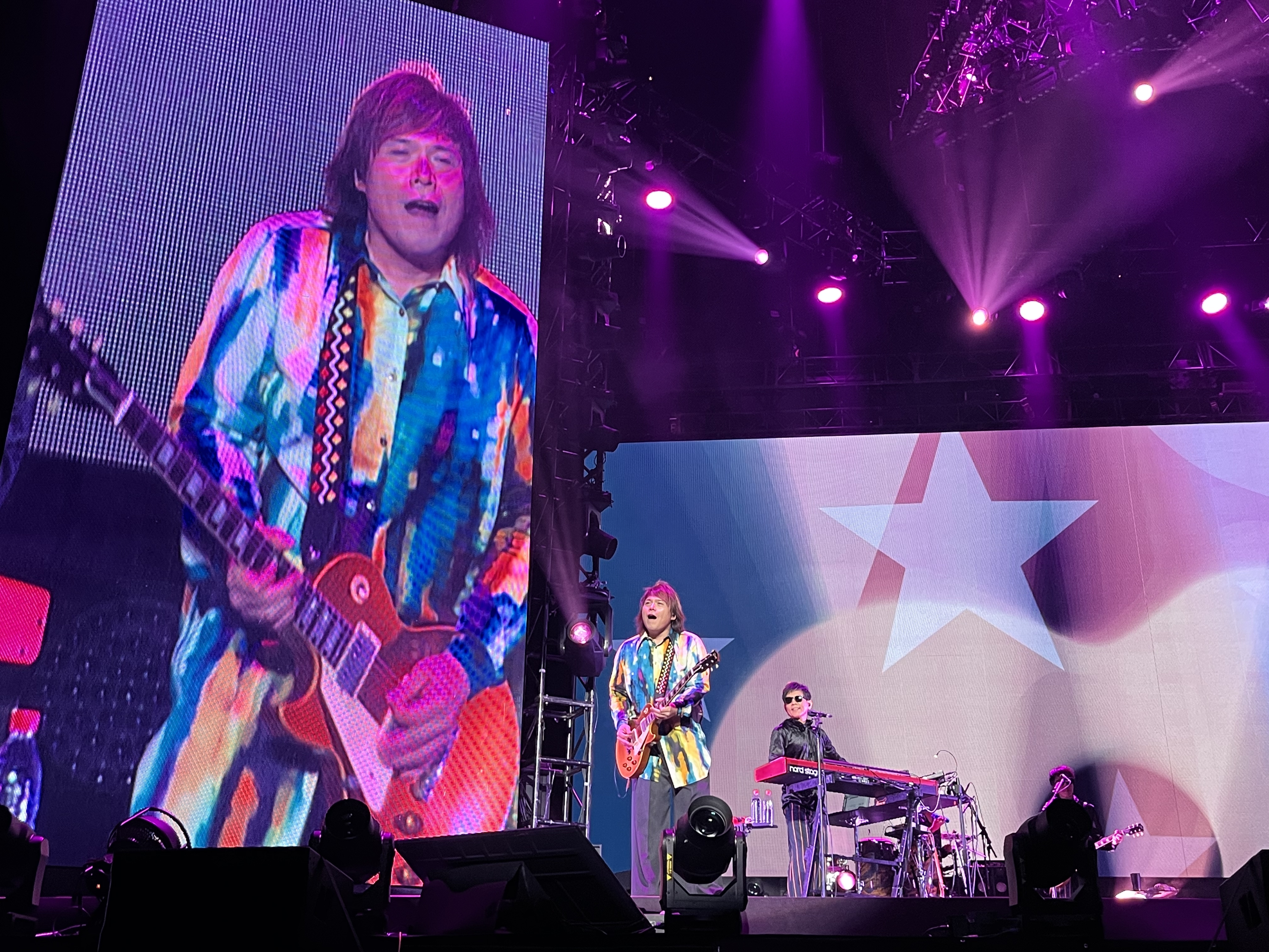 伍佰演出现场 摄影 本文作者