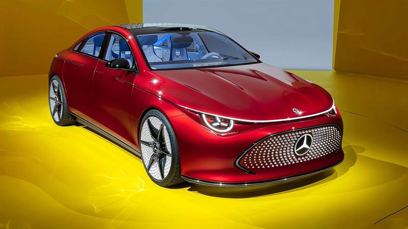 奔驰CLA 级概念车发布，今后奔驰入门级车型就长这样