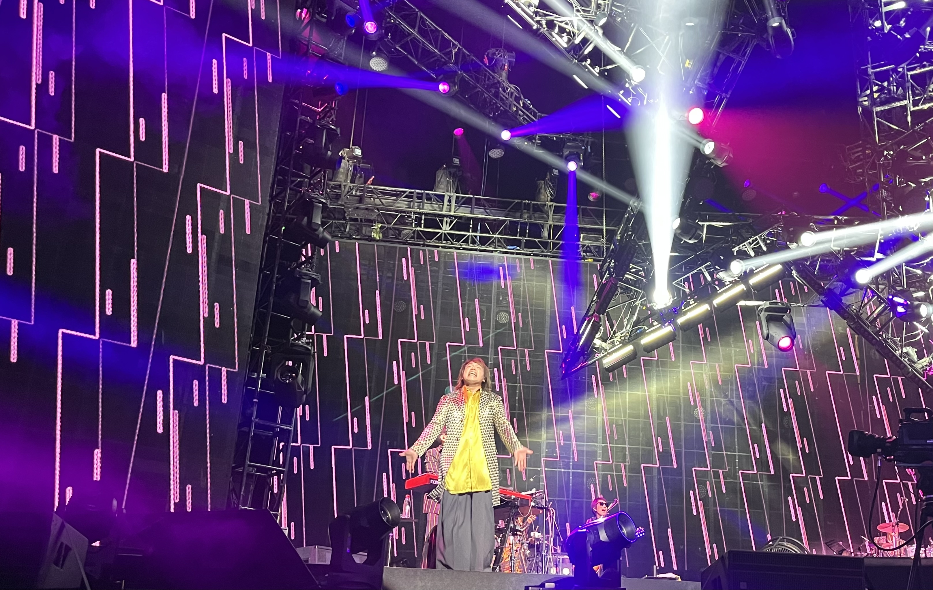 伍佰演出现场 摄影 本文作者