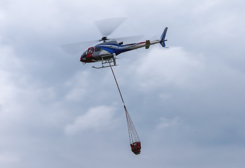 ac311a轻型直升机启程奔赴天津,并将在7天后的中国天津国际直升机博览