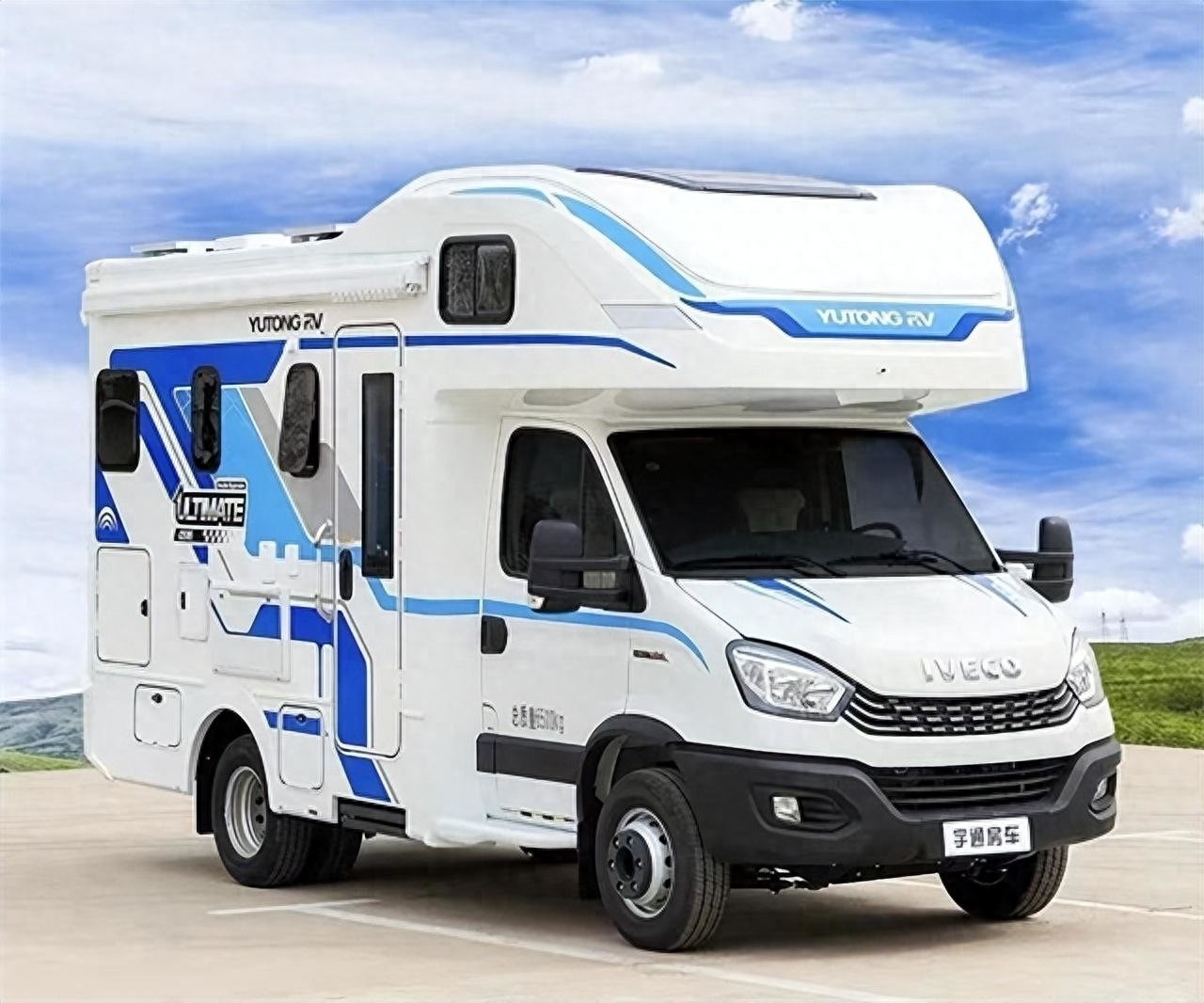 宇通c535旗舰版双拓展房车特价现车