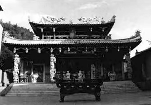 霞浦、屏南文书中有神祇“灵相尊王吉思真人”，图为福建大田的灵相宫。