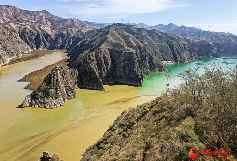 永靖蓝色黄河向西流风光旖旎惹人醉