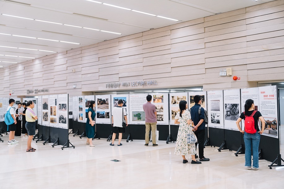 先辈精神,我辈传承 “同学们!抗战时期华南教育历史图片展”正式开幕