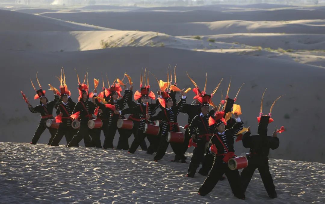 ▲凉州攻鼓子 姜爱平 摄