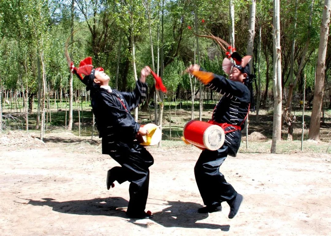 ▲凉州攻鼓子 刘忠 摄