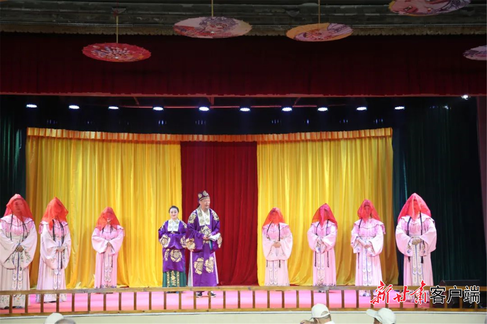 西游情景小戏、京剧在高老庄精彩上演