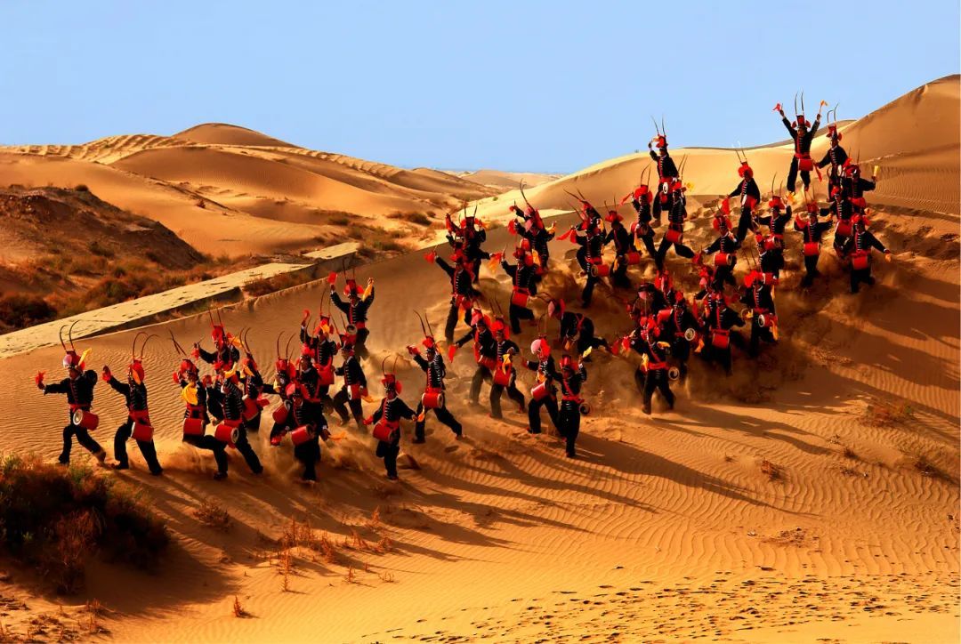 ▲凉州攻鼓子 袁志强 摄