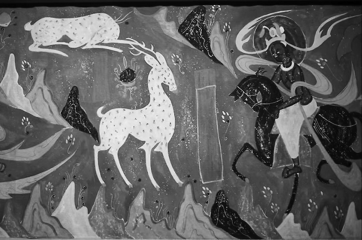 敦煌莫高窟第257窟九色鹿本生图 张驰/轩视界