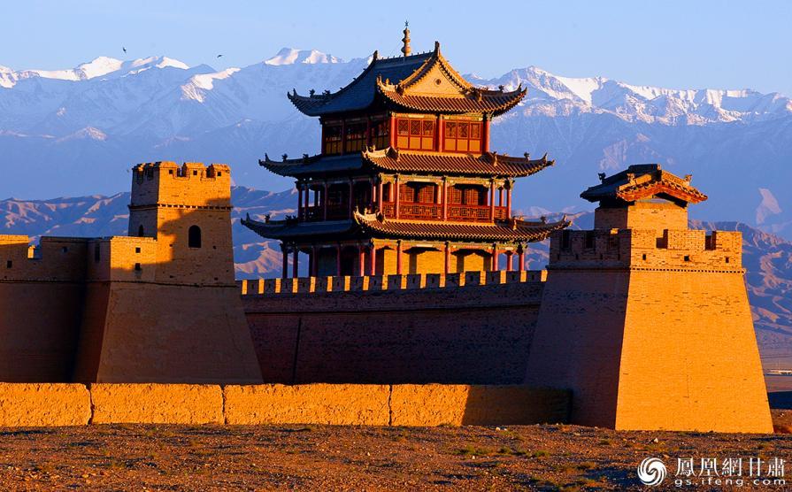 嘉峪关关城景区一角 甘肃省委宣传部供图