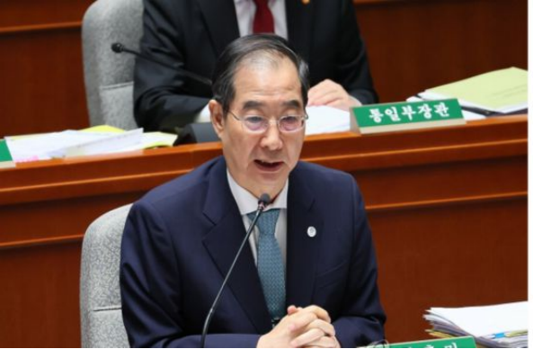 韩国国务总理 韩德洙 资料图片 图源：韩媒