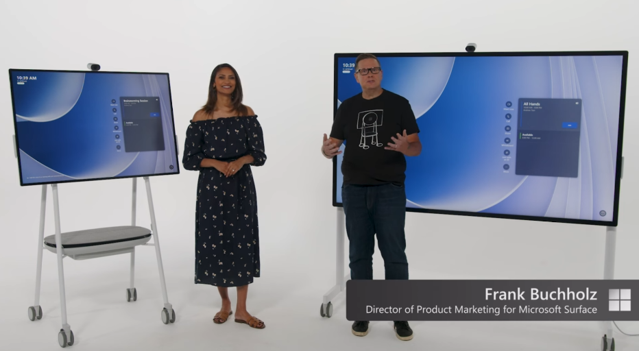 微软推出Surface Hub 3巨型触屏电脑：4K显示屏、纵向/横向模式旋转_凤凰网
