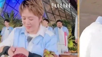 马丽有多能吃？大口嗦面一盘接一盘香到迷糊