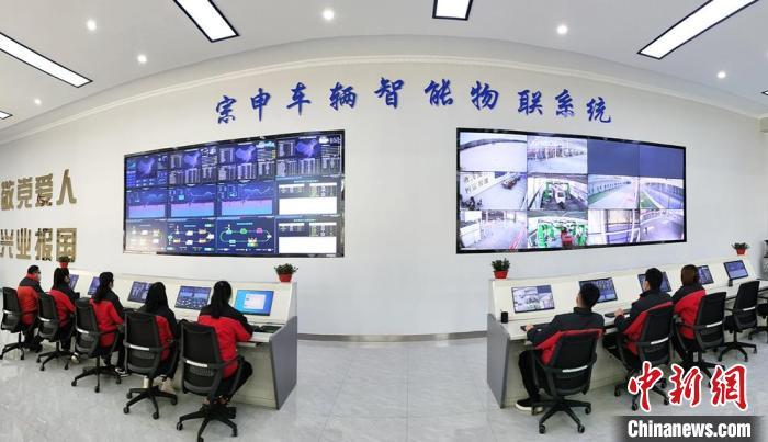 宗申车辆智能物联控制系统。江苏宗申供图