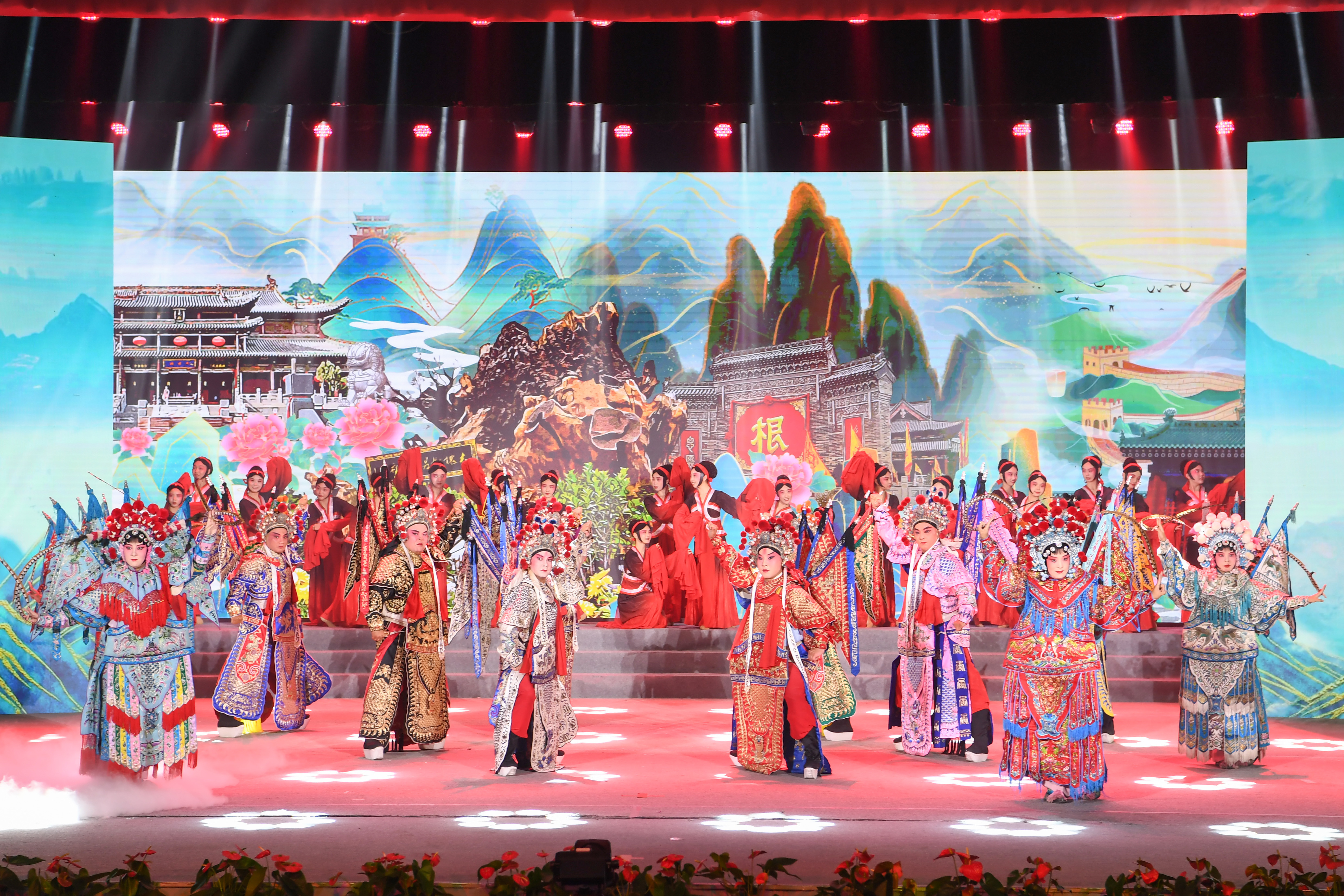 第二届蒲剧艺术周开幕，12朵全国戏曲“大梅花”同台献艺