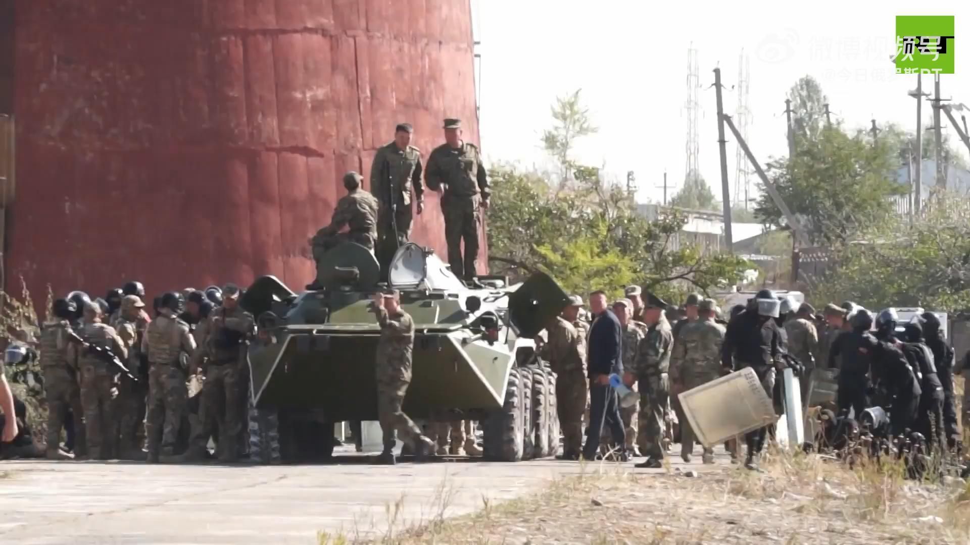 上合组织成员国组织联合反恐演习