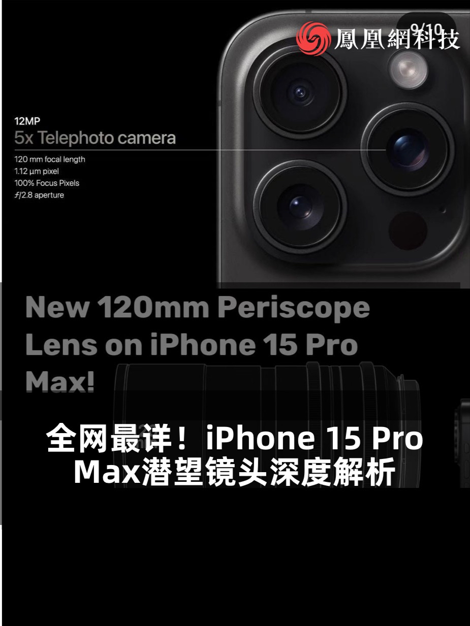 全网最详iphone15promax潜望镜头深度解析iphone潜望镜头
