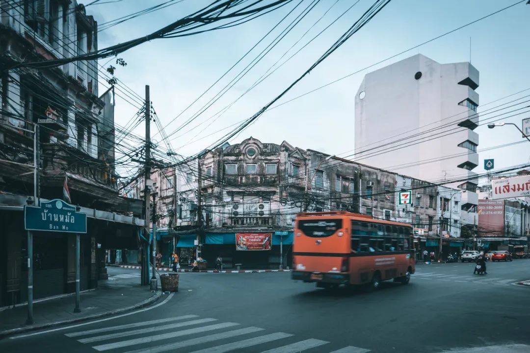 △曼谷的老街道