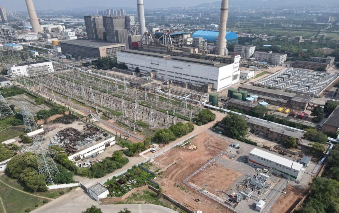 姚孟电厂厂区鸟瞰