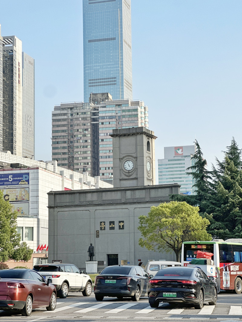中山亭是长沙老城区承载历史沧桑的最美近现代建筑之一。长沙晚报通讯员 廖安义摄