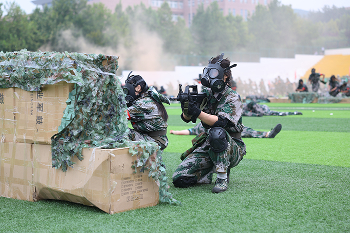 军事技能《战术表演》